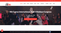 Desktop Screenshot of cypruszoukcongress.com